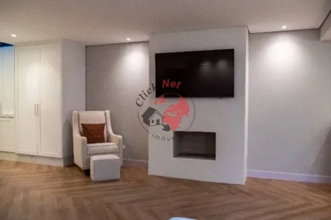 Imagem Sobrado em Condomínio, 190m²,Móveis planejados, 3 suítes ,espaço gourmet, 3 vagas. bairro Jardim em Santo André