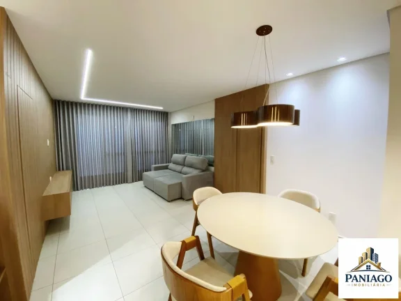 Imagem Apartamento 3 quartos, semi mobiliado, 3 vagas, condomínio Essenza, Cuiabá-MT