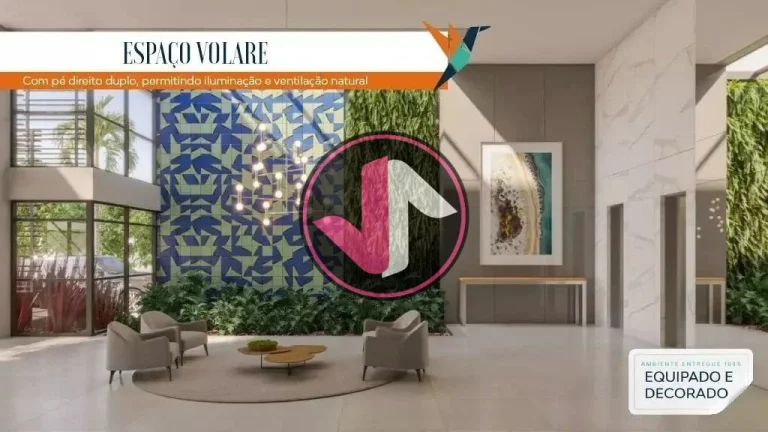 Imagem Condomínio Villaggio Volare Bairro Goiabeiras Cuiabá MT Apartamento de 2 Quartos, sendo 1 Suíte (...