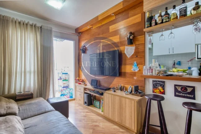 Imagem Apartamento à venda em São Paulo-SP: 2 quartos, 1 suíte, 2 salas, 2 banheiros, 1 vaga de garagem, 63m² no Cambuci!