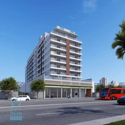 Imagem Studio com 1 quarto, sacada com churrasqueira à venda, 28 m² por R$ 331.351,40 - Boa Vista - Curitiba/PR