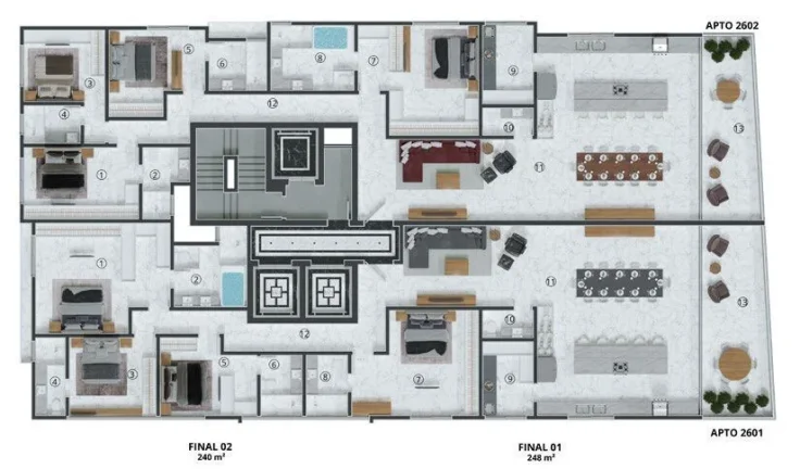 Imagem Apartamento 4 Dormitórios para venda em Itapema - SC