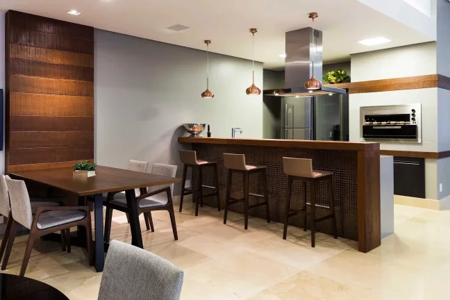 Imagem Apartamento mobiliado com 3 dormitórios sendo 3 suítes e 3 vagas de garagem em Balneário Camboriú/SC