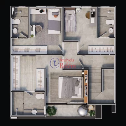 Imagem Imóveis Belém vende Mundi Rooftop casa em condomínio