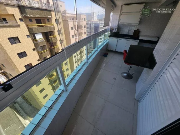 Imagem Apartamento com 2 dormitórios à venda, 80 m² por R$ 600.000 - Aviação - Praia Grande/SP