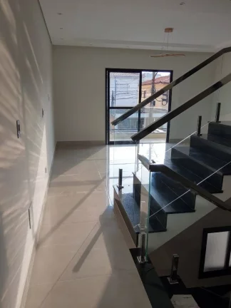 Imagem Sobrado Novo 194 m² 3 Dormitórios sendo 3 Suítes Estuda Permuta