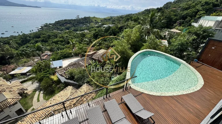 Imagem Casa Sobrado 4 dormitórios ( 4 suítes), 3 vagas, 497m², Ilhabela, SP.
