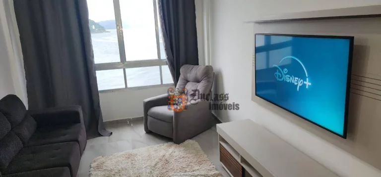 Apartamento com 2 dormitórios à venda, 63 m² por R$ 530.000 - Biquinha - São Vicente/SP