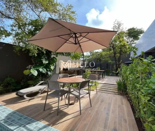 Imagem Flat com 1qt., 1vaga, 28m2 semi-mobiliado em Boa Viagem