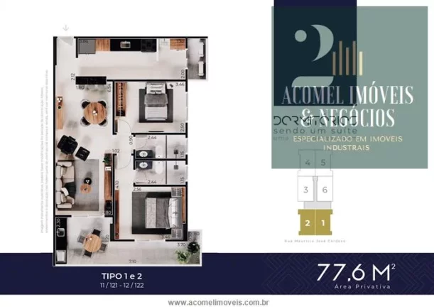 Imagem Apartamentos no Litoral para venda em Praia Grande no bairro Canto do Forte