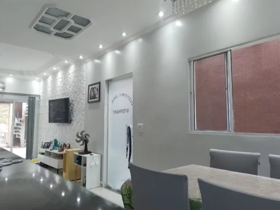 Imagem Sobrado com 3 dormitórios à venda, 163 m² por R$ 900.000,00 - Real Park Tietê Jundiapeba - Mogi das Cruzes/SP