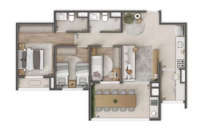 Imagem Apartamento à venda no bairro Parque da Vila Prudente - São Paulo/SP