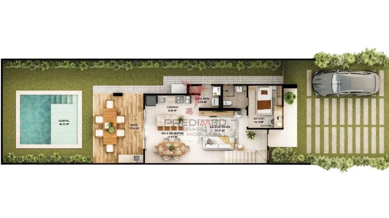 Imagem Lançamento de Casas no Eusébio, Guaribas.Ceará . Duplex com 3 e 4 Suites