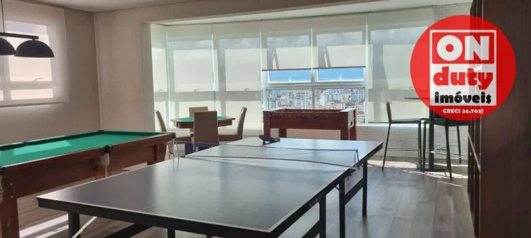 Imagem Apartamento com 1 dormitório à venda, 44 m² por R$ 640.000,00 - Ponta da Praia - Santos/SP