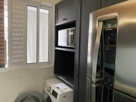 Imagem Apartamento mobiliado com 2 suítes e 2 vagas de garagem em Morretes, Itapema/SC