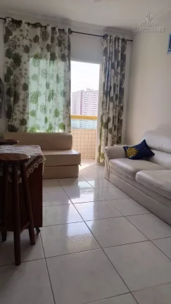 Imagem Apartamento com Sacada e Lazer Completo – Vila Tupi, Praia Grande-SP