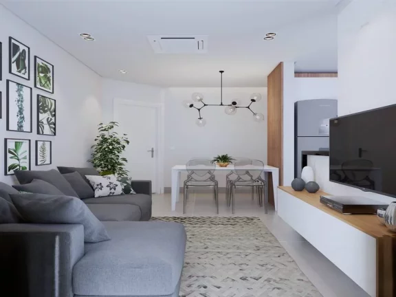 Imagem Apartamento com 1 dorm, Boqueirão, Praia Grande - R$ 400 mil, Cod: 2375