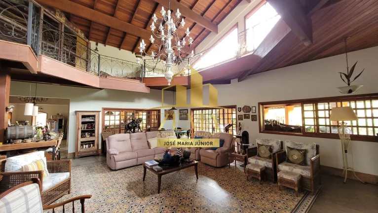 Imagem Sítio com 42000 m2, 06 suites, Piscina, Lago, Adega, Báia, Casa caseiro
