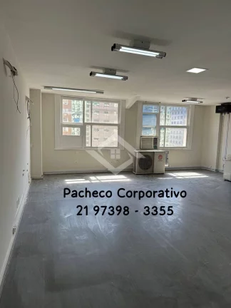 Imagem Sala Comercial de 60m² para Aluguel no Centro do Rio – Próxima ao Metrô e V