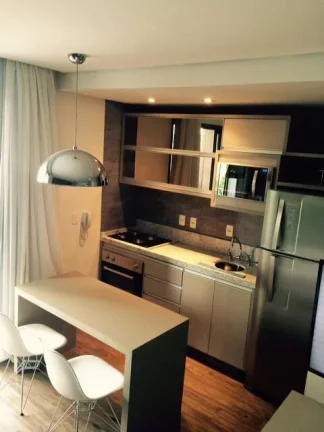 Imagem Flat para venda possui 35 metros quadrados com 1 quarto em Vila Olímpia