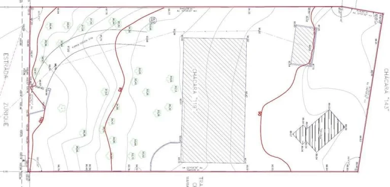 Imagem Chác. do Refúgio (LOTE) Est Zurique AT: 2.532 m² - ZUM (Zona Uso Misto)