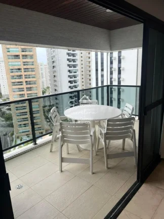 Imagem Apartamento de luxo para locação no Jardim Astúrias, Guarujá-SP: 4 quartos, 4 suítes, 3 salas, 5 banheiros, 3 vagas, 350m².