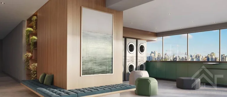 Imagem Apartamento 1 Dormitório (40m2) c/ SKY BAR no 34º Andar | Próximo ao Metrô Borba Gato