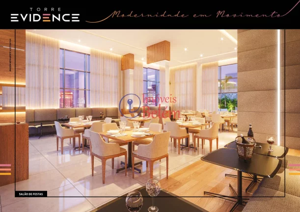 Imagem Imóveis Belém vende Torre Evidence 1 suíte