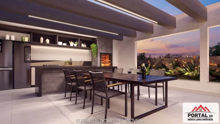 Imagem Apartamento de 3 quartos com área de lazer completa e cobertura a venda no Buritis. Vista definitiva. Localização privilegiada com vista definitiva