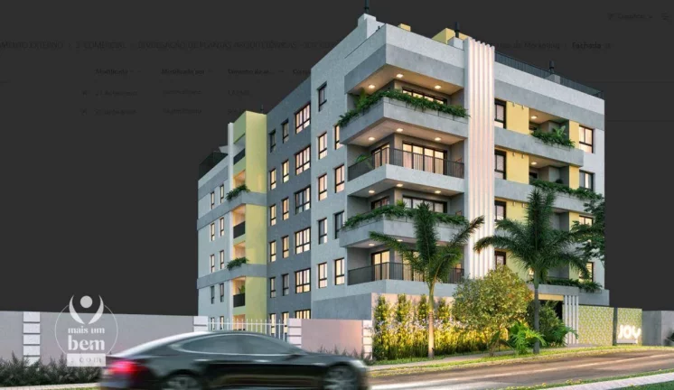 Imagem Apartamento 76 m² com 3 quartos sendo 1 suíte à venda por R$ 586.900 - Tingui - Curitiba/PR