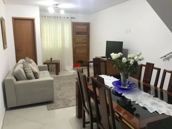 Imagem Sobrado à venda 3 Quartos, 1 Suite, 2 Vagas, 95M², Vila Pires, Santo André - SP
