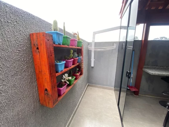Imagem Sobrado à venda, 118 m² por R$ 395.000,00 - Chácaras Ceres - Suzano/SP