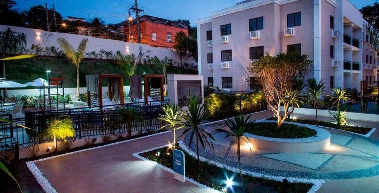 Imagem Apartamento no condomínio friends residencial Andarai infra completa