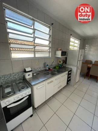Imagem Apartamento com 3 dormitórios à venda, 92 m² por R$ 480.000,00 - Boqueirão - Santos/SP