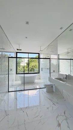 Imagem Imperdível: Casa de luxo em condomínio, 4 quartos e 3 suítes, no Parque Santa Márcia, Votorantim-SP - 400m² - 3 vagas.