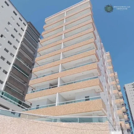 Imagem Apartamento com 1 dormitório à venda, 44 m² por R$ 340.000 - Vila Guilhermina - Praia Grande/SP