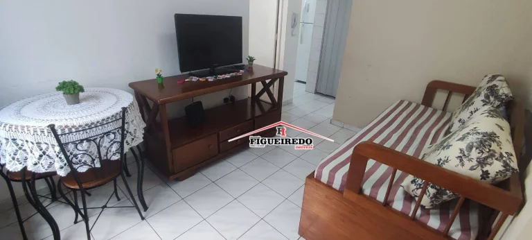 Imagem Apartamento com 1 dormitório à venda, 40 m² por R$ 280.000,00 - Canto do Forte - Praia Grande/SP