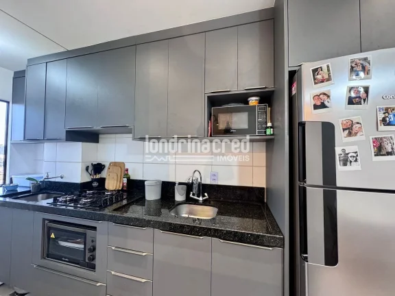 Imagem Apartamento à Venda no Condomínio Porto Saltinho em Londrina com 47m² 2 Quartos Sala Cozinha Banheiro e Aceita Financiamento