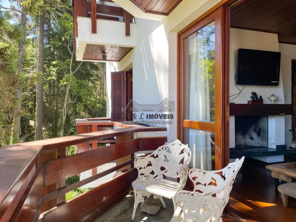 Imagem Apartamento Campos do Jordão Capivari 3 dormitórios 2 suítes mobiliado