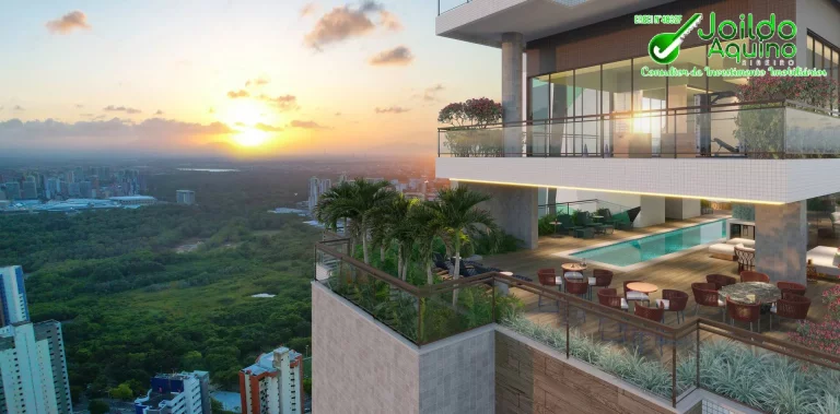 Sofisticação frente ao Parque do Cocó