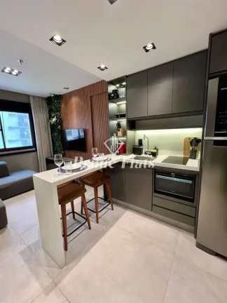 Imagem Flat disponível para locação no The World na Vila Olímpia, com 30m², 1 dormitório e 1 vaga