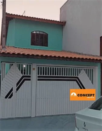 Imagem Sobrado com 2 dormitórios à venda, 134 m² por R$ 420.000,00 - Jardim Moraes - Itaquaquecetuba/SP