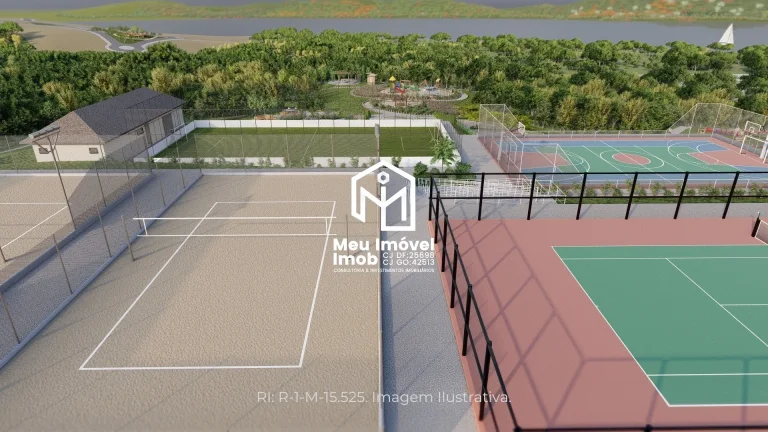 Imagem Cond Encanto das Águas Corumbá IV Lote 3.404m² Portaria 24 horas Lazer Completo
