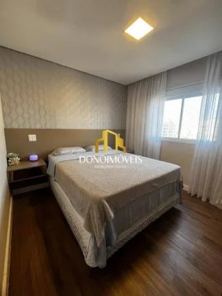 Imagem Apto venda 3 dorm, vista piscina, andar alto, 123m Cond Domo Life SBC SP