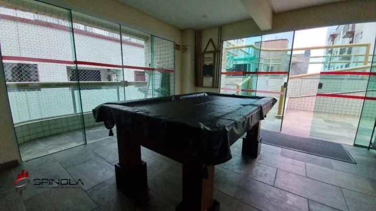 Imagem Apartamento com 1 dormitório à venda, 52 m² por R$ 352.000,00 - Tupi - Praia Grande/SP