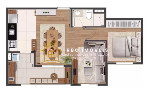 Imagem Lançamento Serenne Residencial | 1 e 2 Dormitórios | 1 ou 2 vagas na Aldeia de Barueri