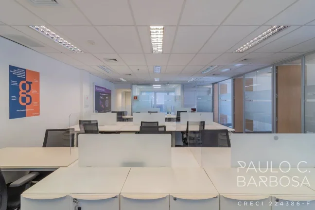 Imagem Andar com 592m² - Mobiliado - 24 Vagas - 2 Quadras do Metrô
