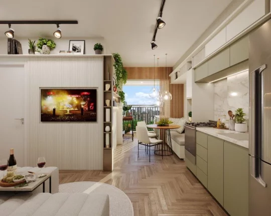 Imagem Apartamento à venda em São Paulo, Lapa, com 2 quartos, 41,62m2