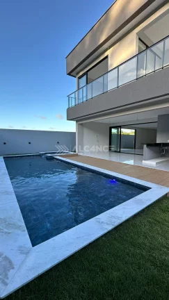 Imagem Casa em Condomínio alto padrão - 5 Suítes - 378,4 m² - Alphaville, Bayeux/PB
