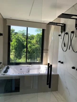 Imagem Casa de luxo em condomínio no Jardim Celeste, Jundiaí-SP: 4 quartos, 4 suítes, 2 salas, 5 banheiros, 4 vagas de garagem, 260m².